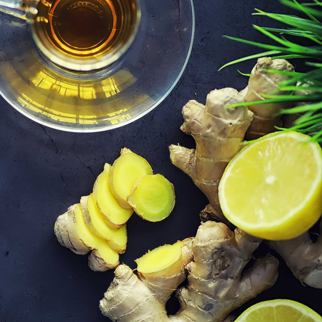 How to make an infusion drink using fresh ginger