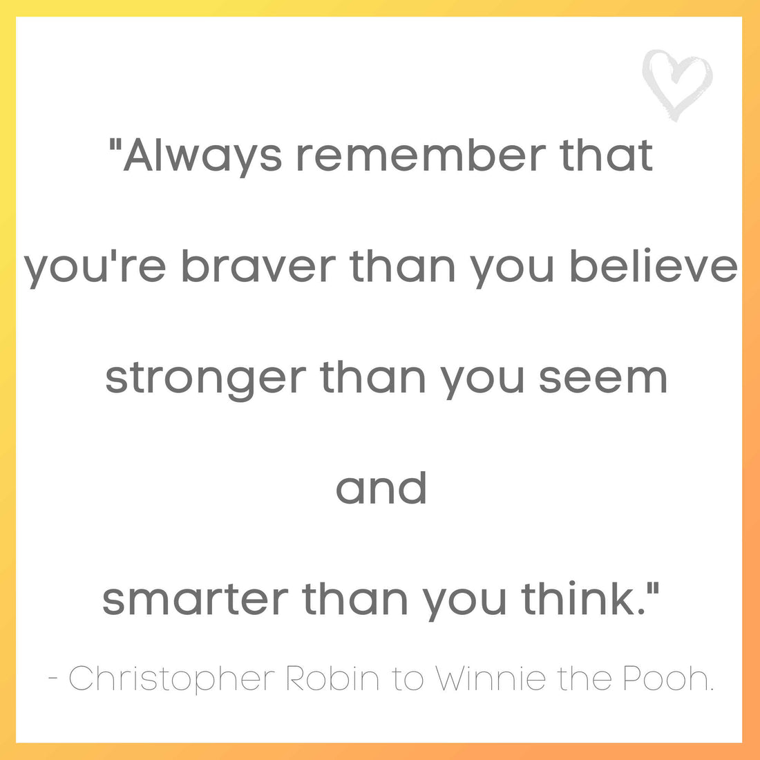 It's Winnie the Pooh Day - January